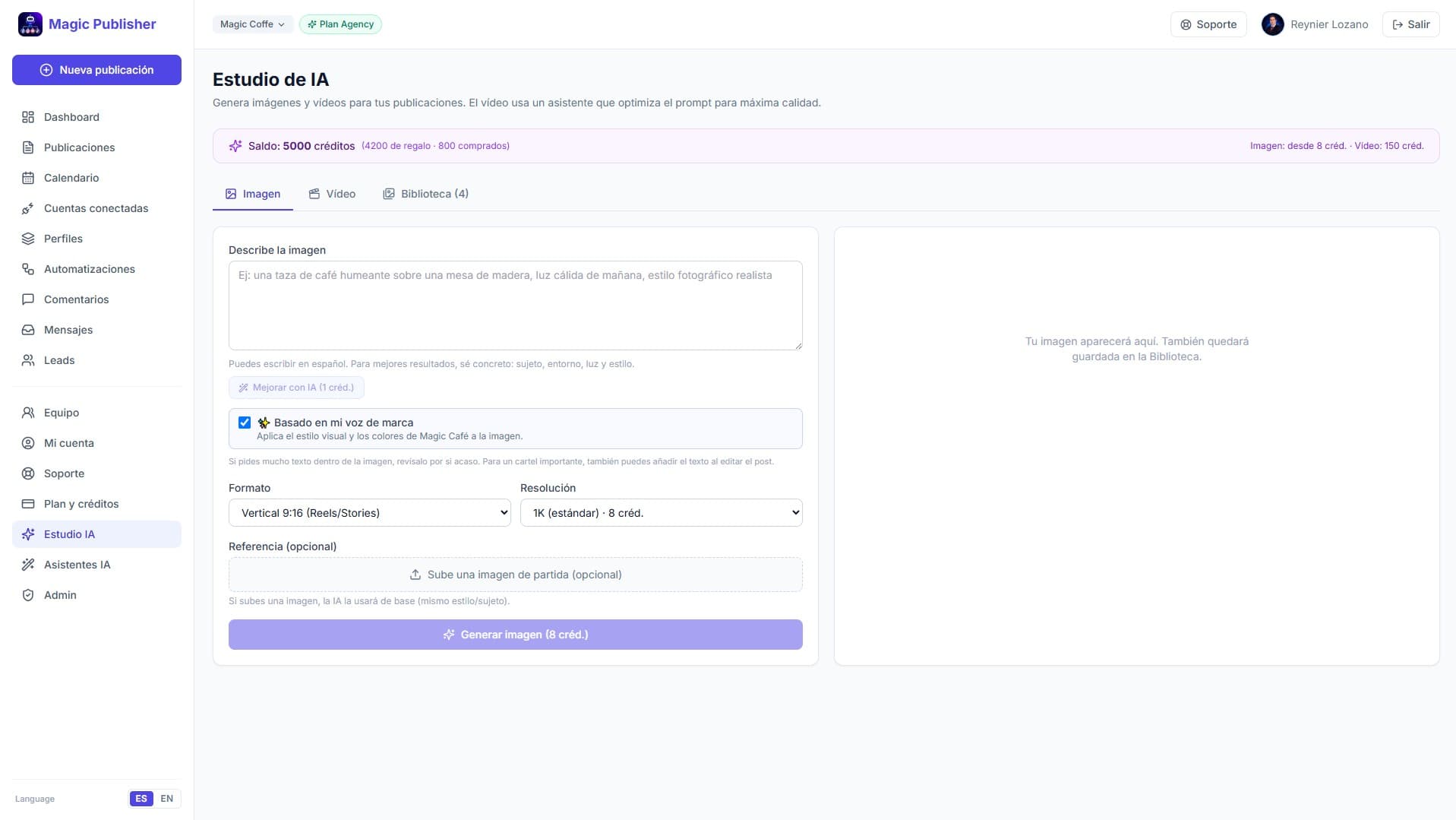 Create with the AI Studio